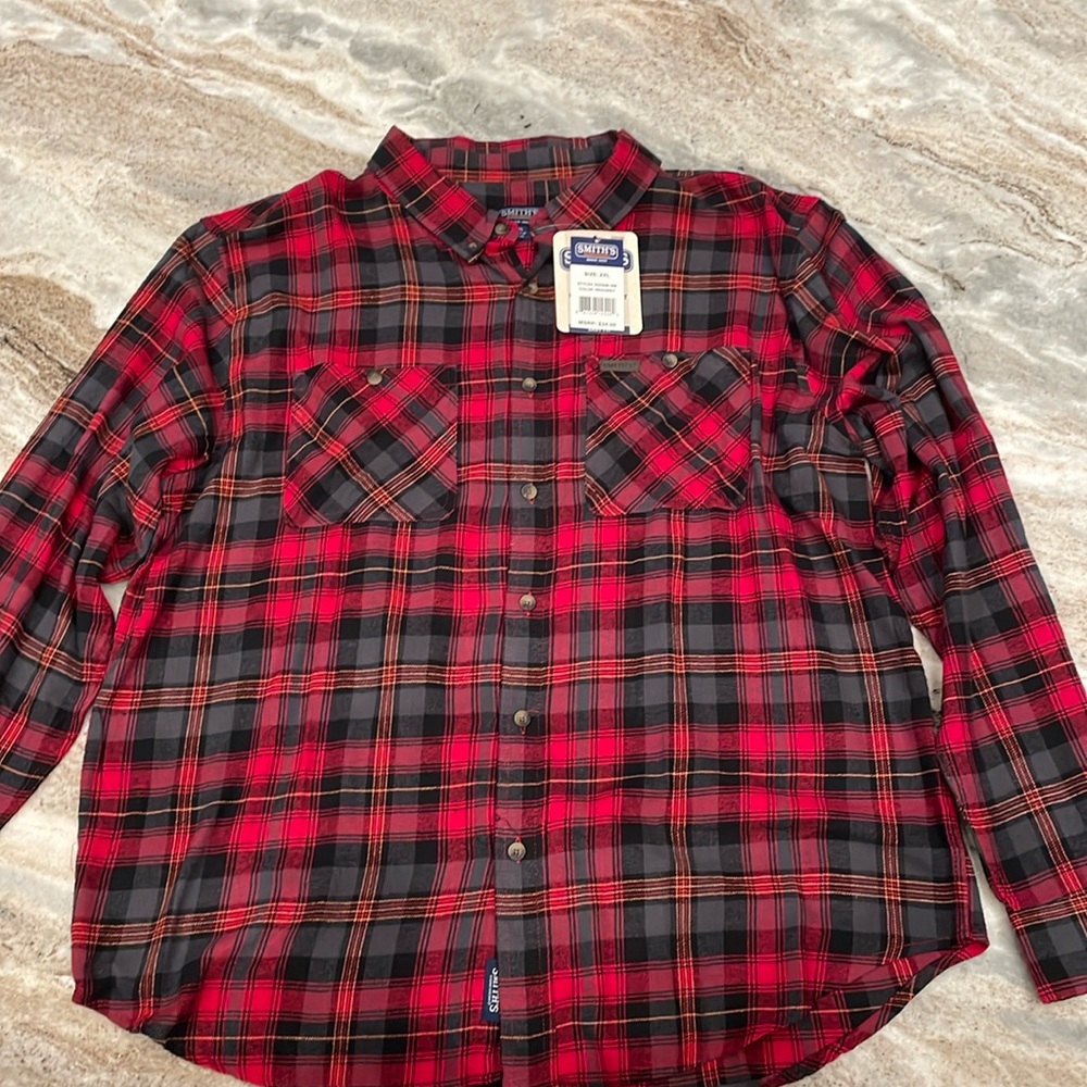 Men’s red flannel